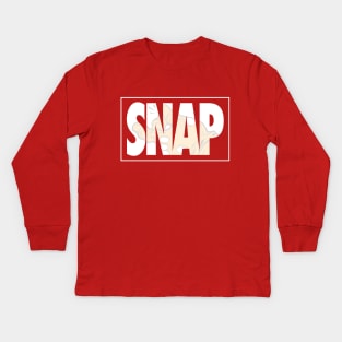 Snap Comic Kids Long Sleeve T-Shirt